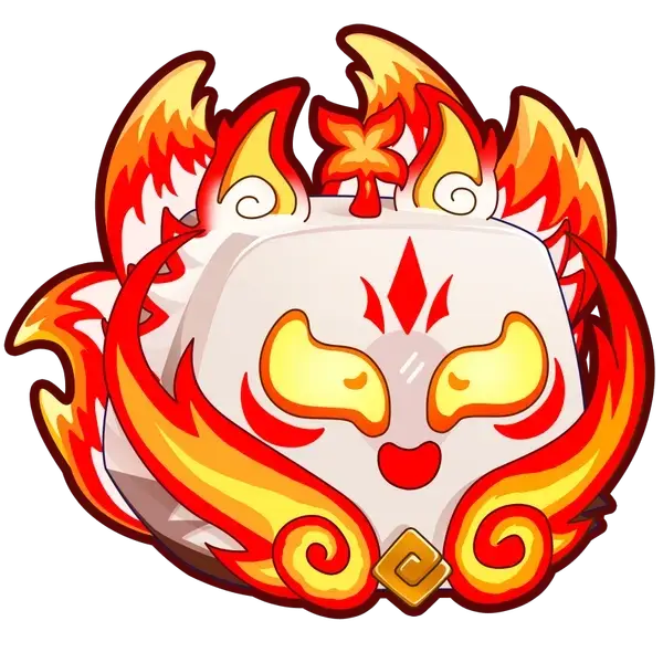Crimson Empyrean Kitsune