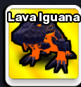 Lava Iguana
